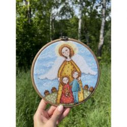 Borduurpakket "Childhood amulet" 19 х 19 cm SANA-10