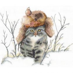 Borduurpakket "Master's hunt" 22,5 х 19 cm SANB-29