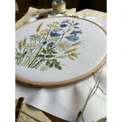 Borduurpakket "Bells" 17 х 21,5 cm SANK-72