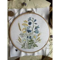Borduurpakket "Bells" 17 х 21,5 cm SANK-72