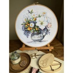 Borduurpakket "Floral Etude" 23 х 24 cm SANTS-13