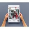 Borduurpakket The Young Girl and the Guardian Wolf AVA-P083