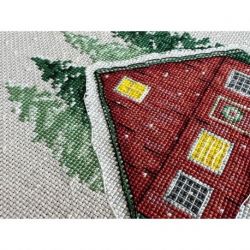 Borduurpakket Red House AVA-P004