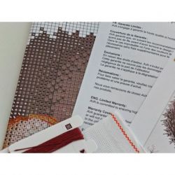 Borduurpakket "Autumn Fairytale Mouse" 20.80 x 19.84 cm AVA-P012