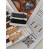 Borduurpakket "The Worrior and the Wolf" 31.75 x 31.75 cm AVA-P076