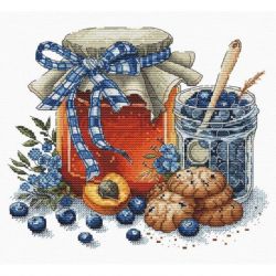 Borduurpakket "Homemade Delights" 20.64 x 17.46 cm AVA-P150