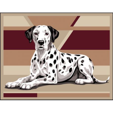 Voorbedrukt stramien - Dalmacien