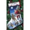 Borduurpakket Santa’s Arrival Christmas Stocking D08683
