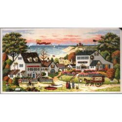 Borduurpakket Cozy Cove D03896