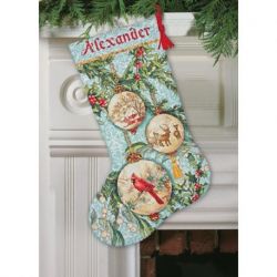 Borduurpakket Enchanted Ornament Stocking D70-08854