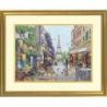 Borduurpakket "Paris Scene" 38x27 cm D70-35438