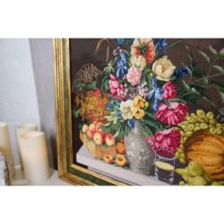 Borduurpakket "Flowers and fruits. 1839" S/MK094