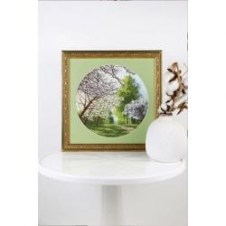 Borduurpakket Spring color 31.7x31.7 cm S/VM042