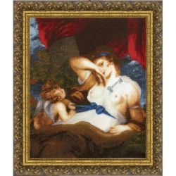 Borduurpakket Amur unties the belt of Venus 42x35 cm S/MK102