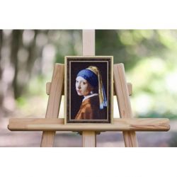 Borduurpakket Girl with a pearl earring S/KR003