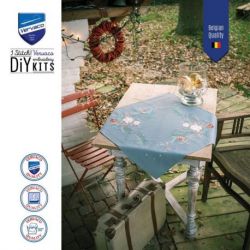 Tafelkleed kit Kerstrozen