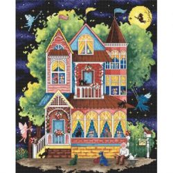 Borduurpakket Fairy Tale House 937