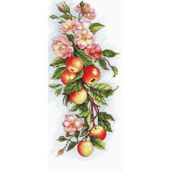 Borduurpakket Composition with apple Luca-S-B211