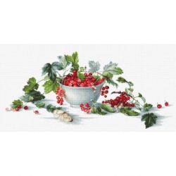 Borduurpakket Red Currants Luca-S-B2260
