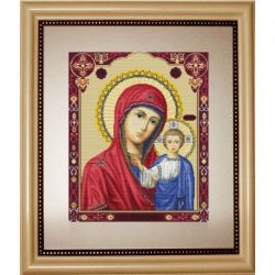 Borduurpakket Icon of Kazan Mother of God Luca-S-B446