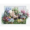 Borduurpakket Blooming Garden Luca-S-B2344