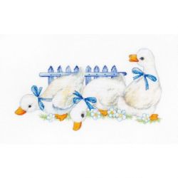 Borduurpakket Three geese Luca-S-B1143