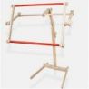 Borduurhulpmiddel Floor Standing Type Universal Wooden Embroidery Stand 40x56 cm Luca-S-A4056
