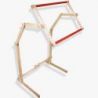 Borduurhulpmiddel Universal wooden embroidery stand 35x48cm Luca-S-J3548