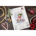 Borduurpakket "Santa With Tree" 29 x 38 cm Luca-S-BU5098