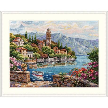 Borduurpakket Lago di Como Merejka-K175