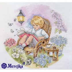 Borduurpakket Fairy Garden Merejka-K18
