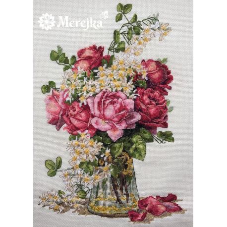 Borduurpakket Roses Merejka-K39