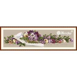 Borduurpakket Pansy Waltz Merejka-K41