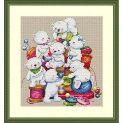 Borduurpakket Little Helpers Merejka-K60