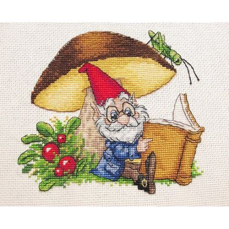 Borduurpakket Under the Mushroom Merejka-K62