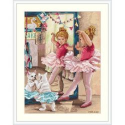 Borduurpakket Ballet Dancers Merejka-K74