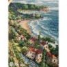 Borduurpakket Coastline View 33,5x25 Merejka-K226