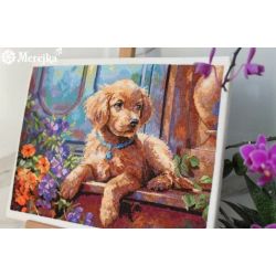 Borduurpakket "Sunny Porch" 22x28,5 Merejka-K235