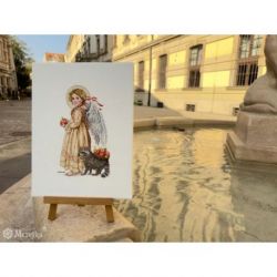 Borduurpakket It’s Apple Picking Time 17x27 Merejka-K259B