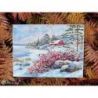 Borduurpakket "The Lake House" 30x40 cm Merejka-K261