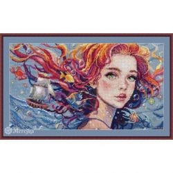 Borduurpakket "Water" 36,5x20 cm Merejka-K275