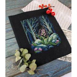 Borduurpakket "Fern bloomed" MP-Studia M-662