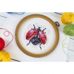 Borduurpakket "Ladybug. Steampunk" MP-Studia M-770