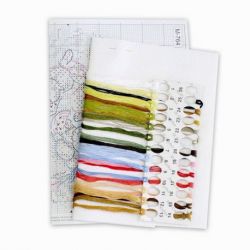 Borduurpakket "Watermelon picnic" MP-Studia M-764