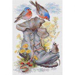 Borduurpakket "Unexpected neighbors" MP-Studia M-773