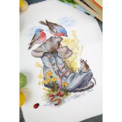 Borduurpakket "Unexpected neighbors" MP-Studia M-773