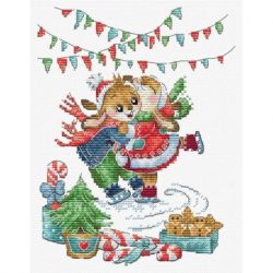 Borduurpakket "Sweet date" MP-Studia M-783