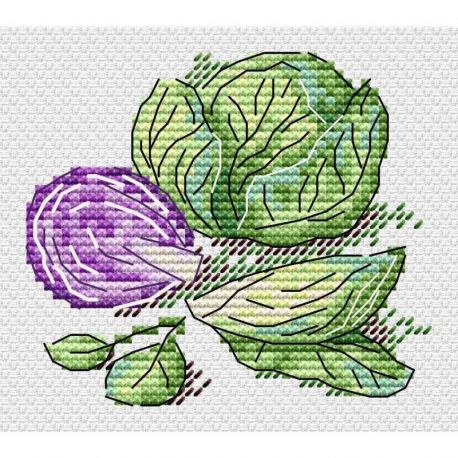Borduurpakket "Cabbage" MP-Studia M-789