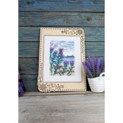 Borduurpakket "A piece of the sea" 18x13 cm MP-Studia M-985