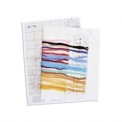 Borduurpakket "Fun bathing" 15x20 cm MP-Studia M-776